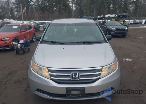 2012 Honda Odyssey Ex z USA, uszkodzony, nr VIN 5FNRL5H49CB021289